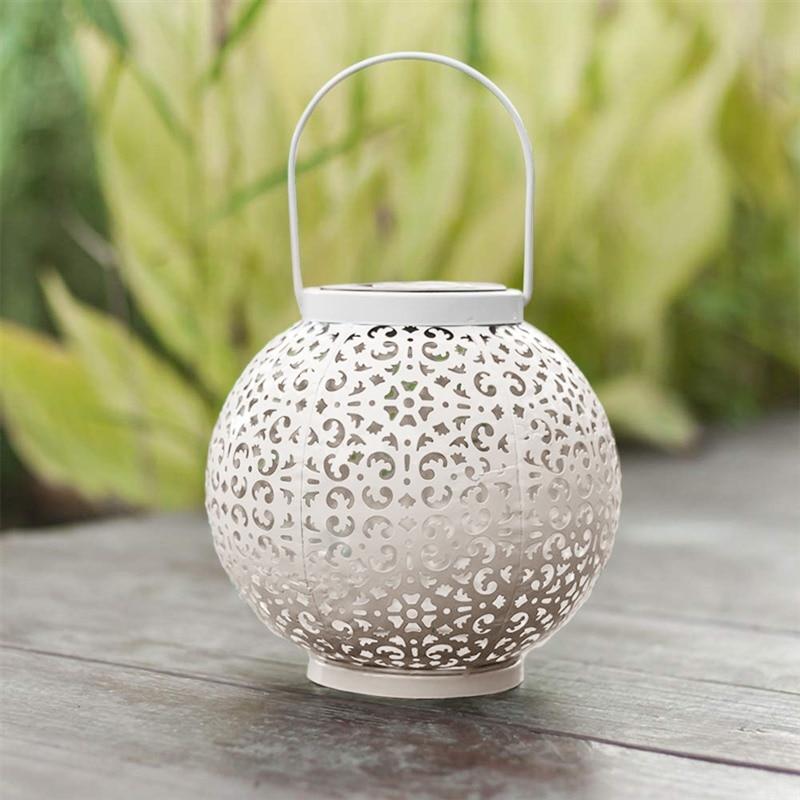 Bode - Round Solar Hanging Shadow Lantern