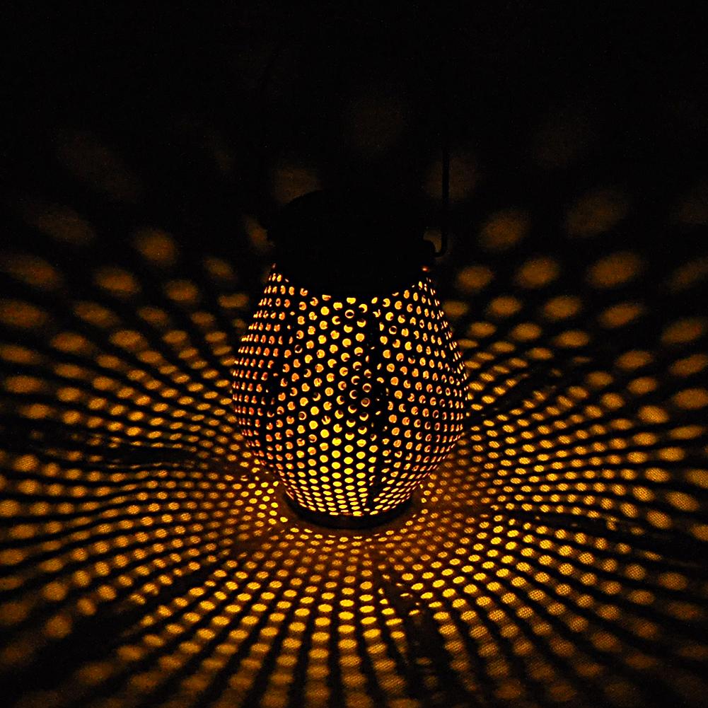 Zaid - Solar Outdoor Shadow Lantern