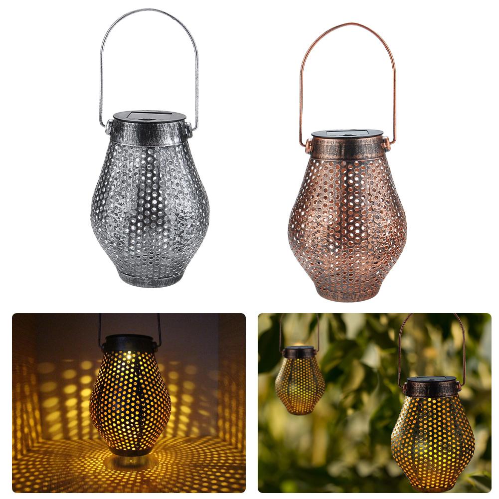 Zaid - Solar Outdoor Shadow Lantern