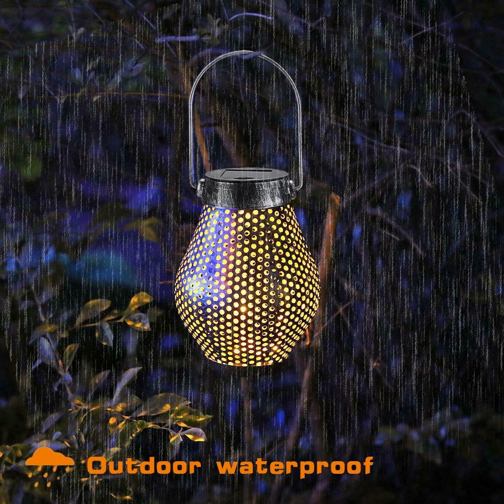 Zaid - Solar Outdoor Shadow Lantern