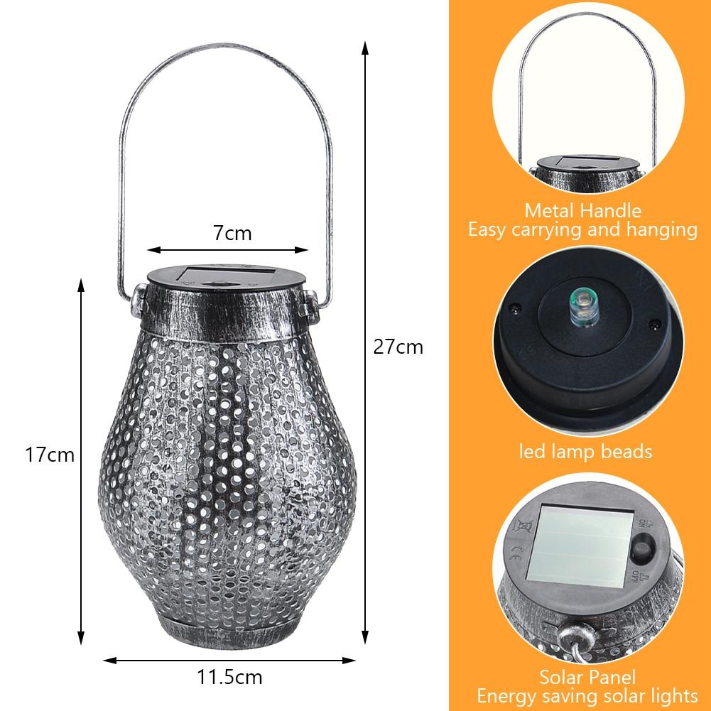 Zaid - Solar Outdoor Shadow Lantern