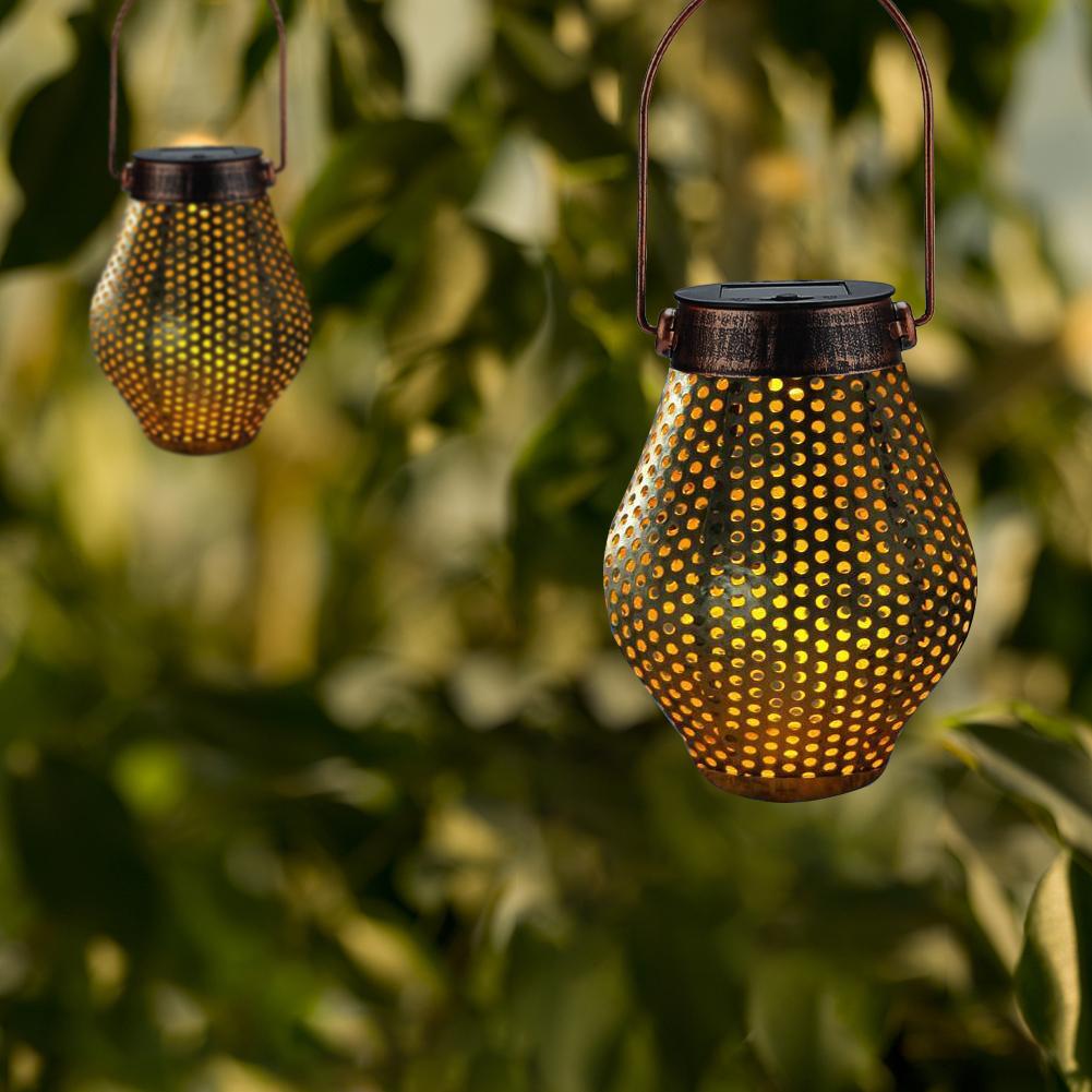 Zaid - Solar Outdoor Shadow Lantern