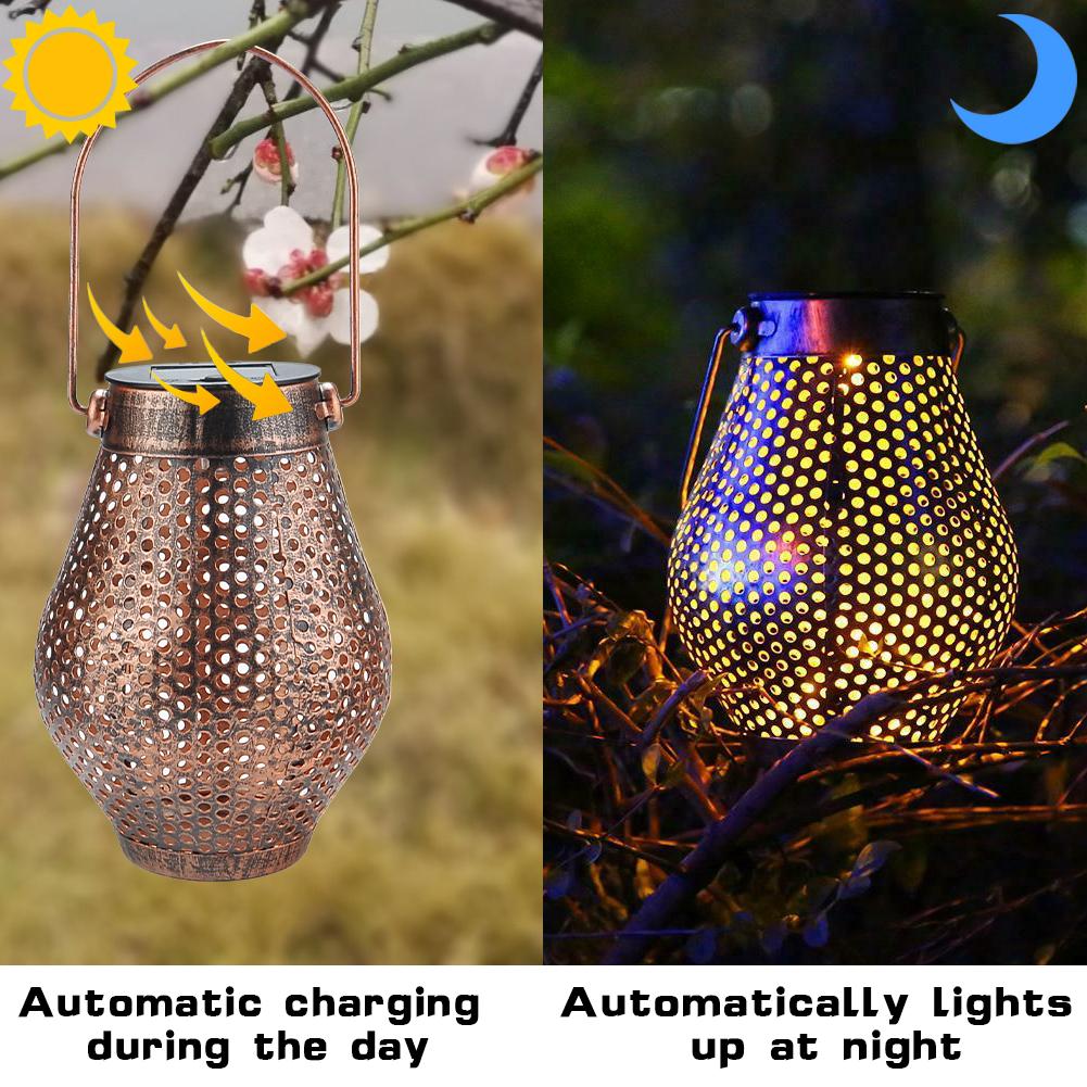 Zaid - Solar Outdoor Shadow Lantern