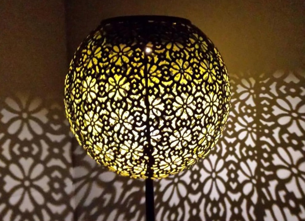 Jamila - Solar Garden Shadow Lantern