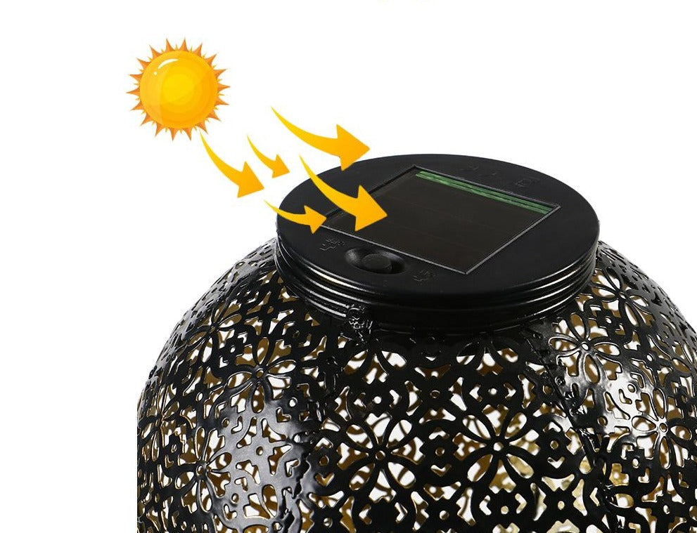 Jamila - Solar Garden Shadow Lantern