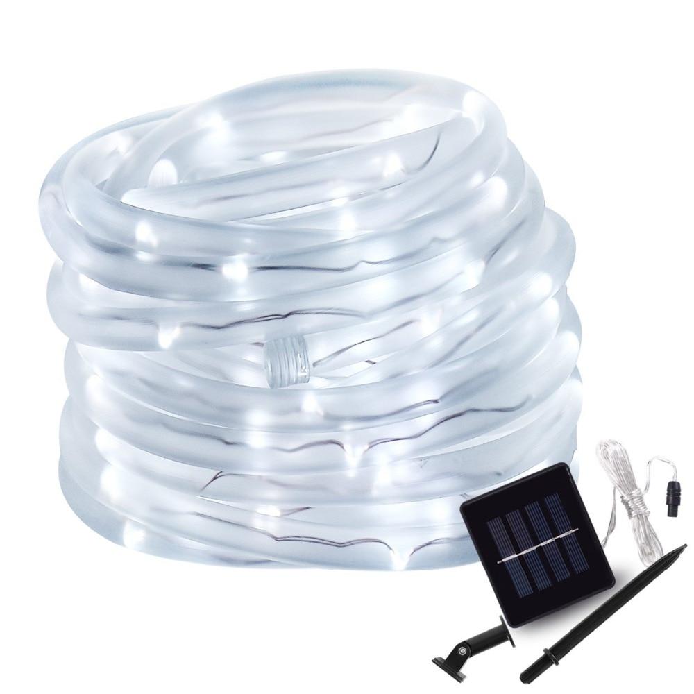 LED Solar Tube Garden String Light
