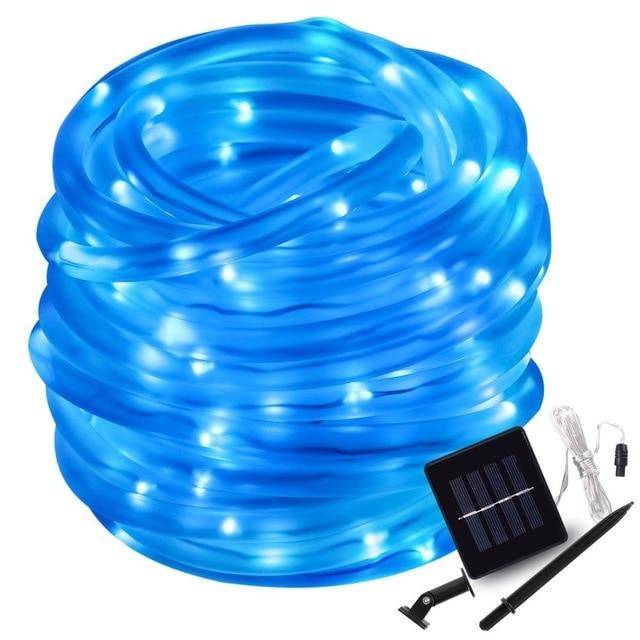 LED Solar Tube Garden String Light