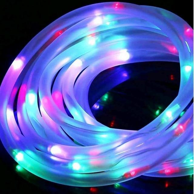 LED Solar Tube Garden String Light