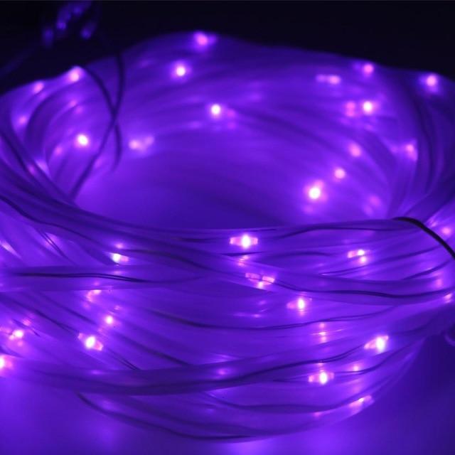 LED Solar Tube Garden String Light