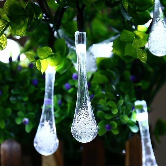 Solar Drop String Light