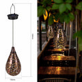 Milton - Solar Water-Drop Garden Hanging Lamp