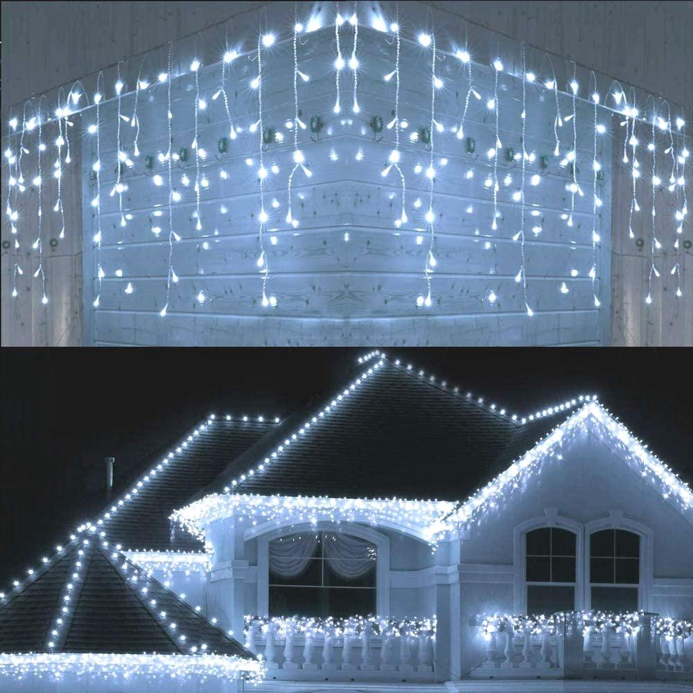 LED Outdoor Curtain String Lights