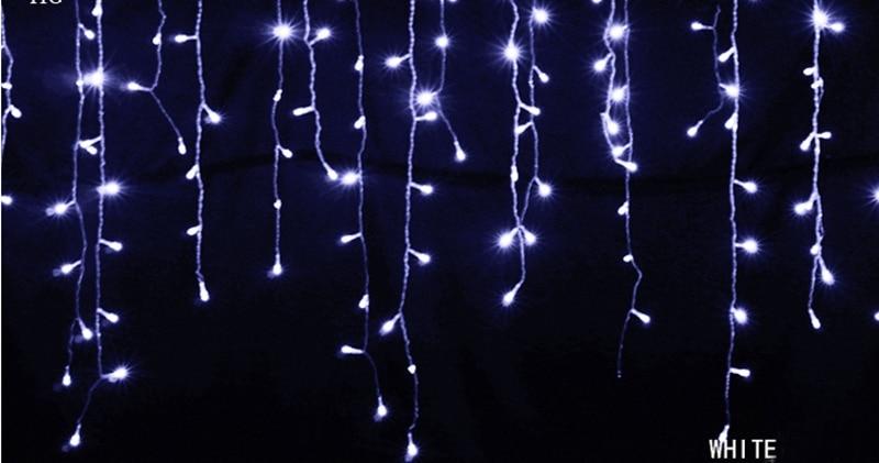 LED Outdoor Curtain String Lights