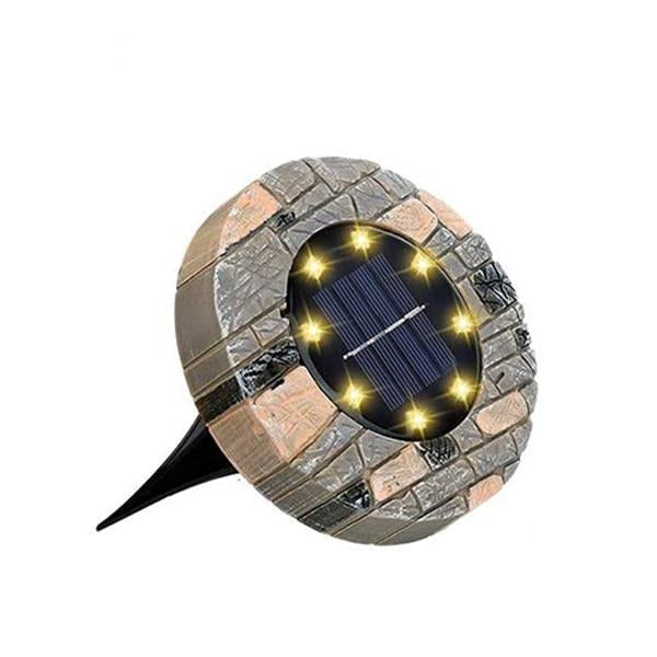 Stone Solar Path Light