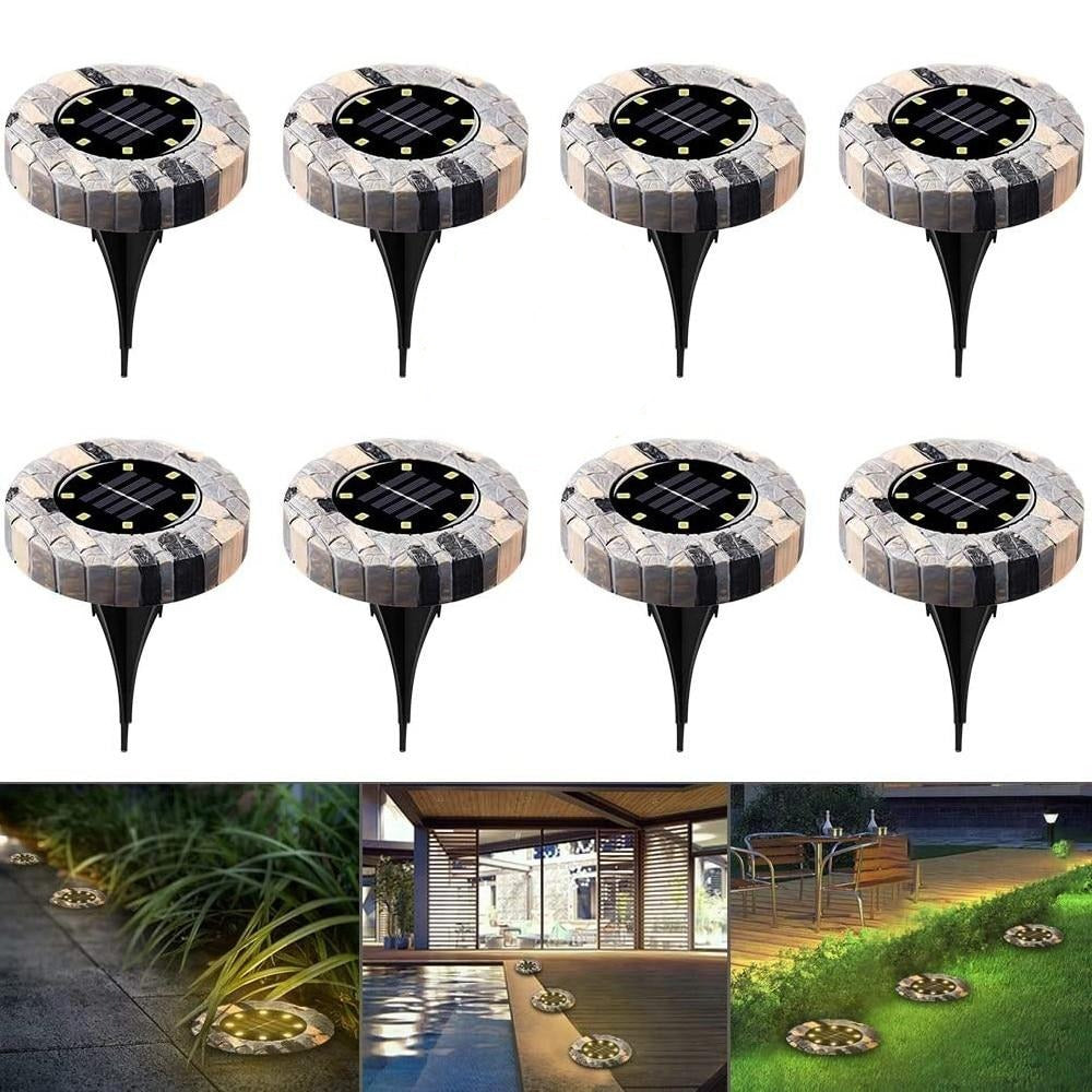Stone Solar Path Light