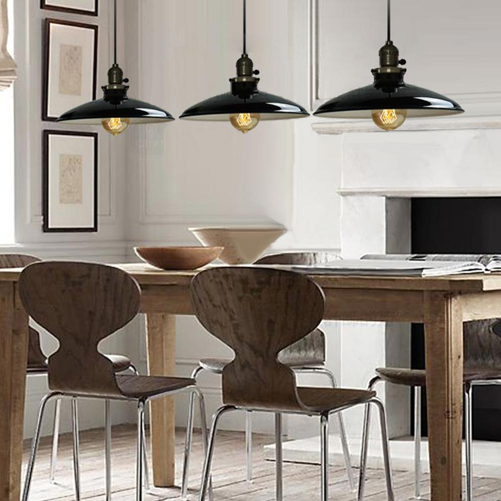 Zelus - Vintage Retro Metal-Shade Pendant Lamp