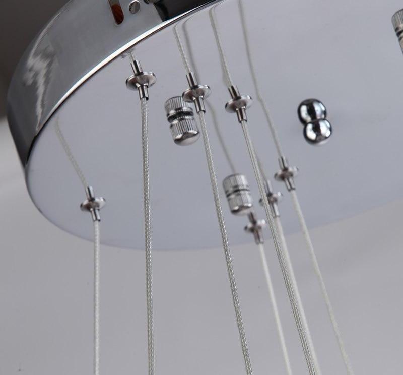 Round Crystal LED Chandelier