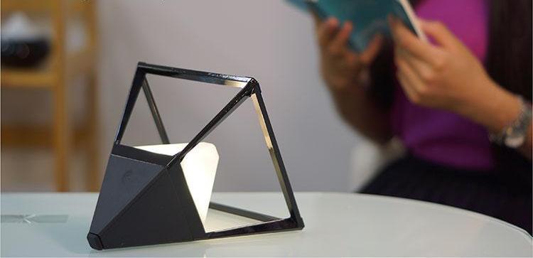 Pyramid Touch Diamond Lamp