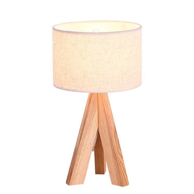 Lizbeth - Tripod Wooden Base Lamp