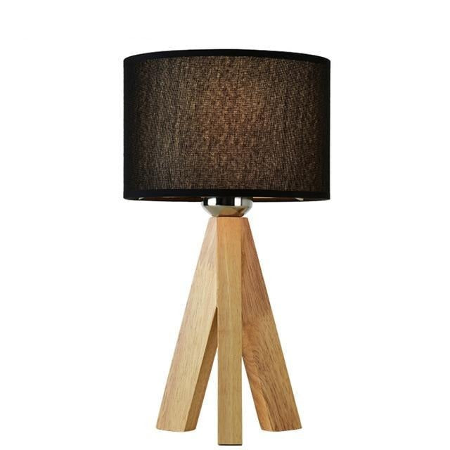 Lizbeth - Tripod Wooden Base Lamp
