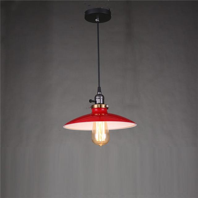 Zelus - Vintage Retro Metal-Shade Pendant Lamp