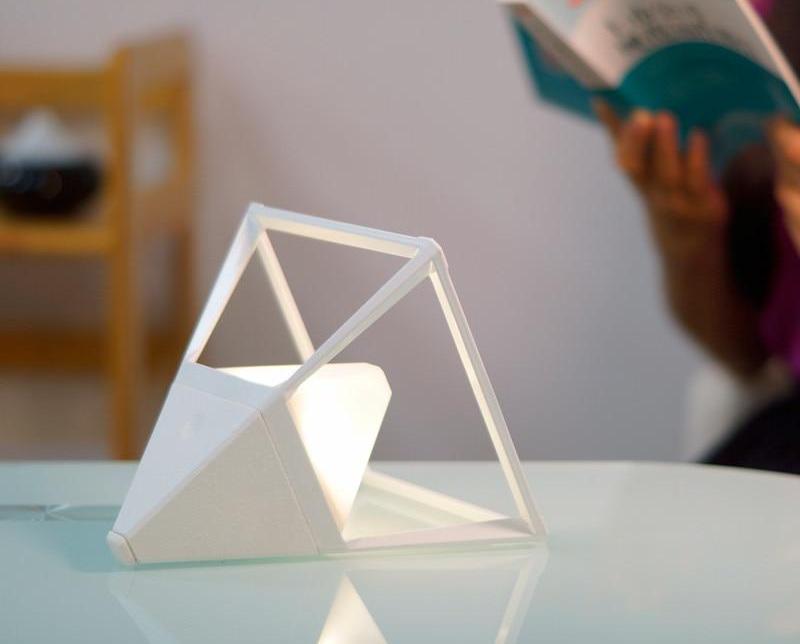Pyramid Touch Diamond Lamp
