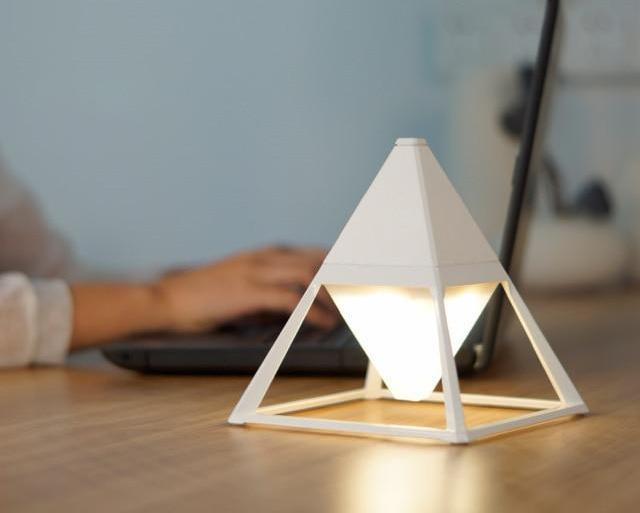 Pyramid Touch Diamond Lamp