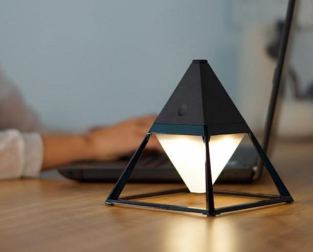 Pyramid Touch Diamond Lamp
