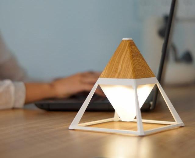 Pyramid Touch Diamond Lamp