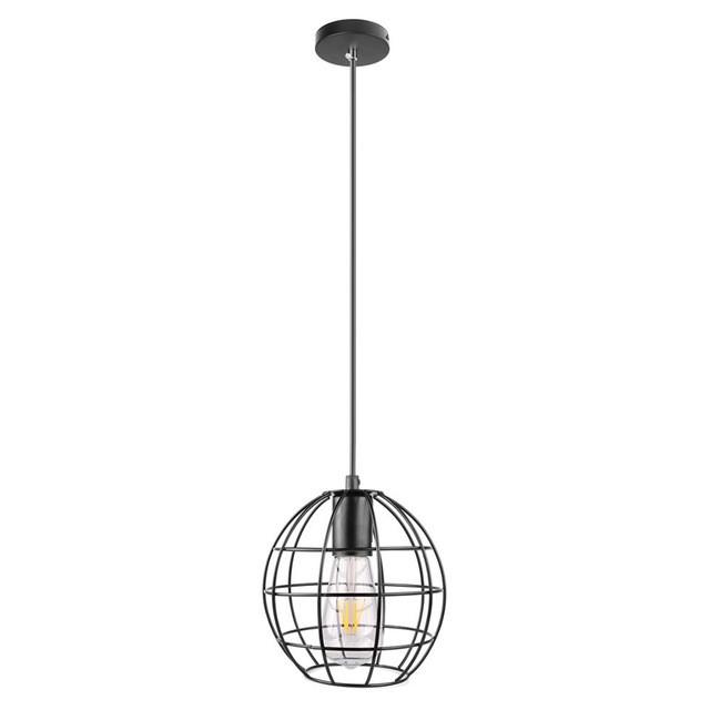 Spherical Cage Ceiling Lamp
