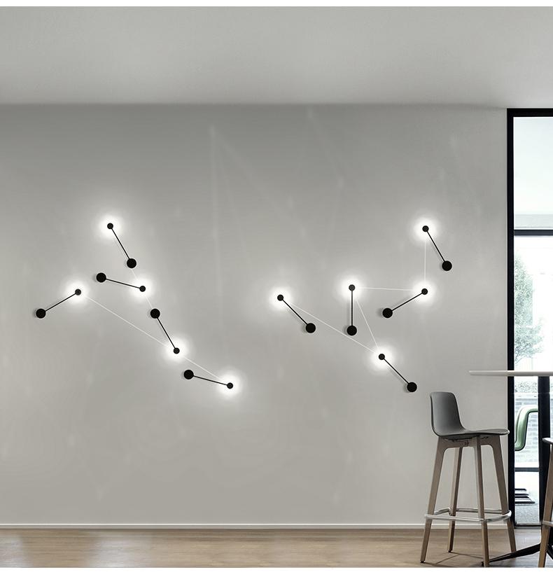 Cyrus - Minimalist Round Art-Deco LED Wall Lamp