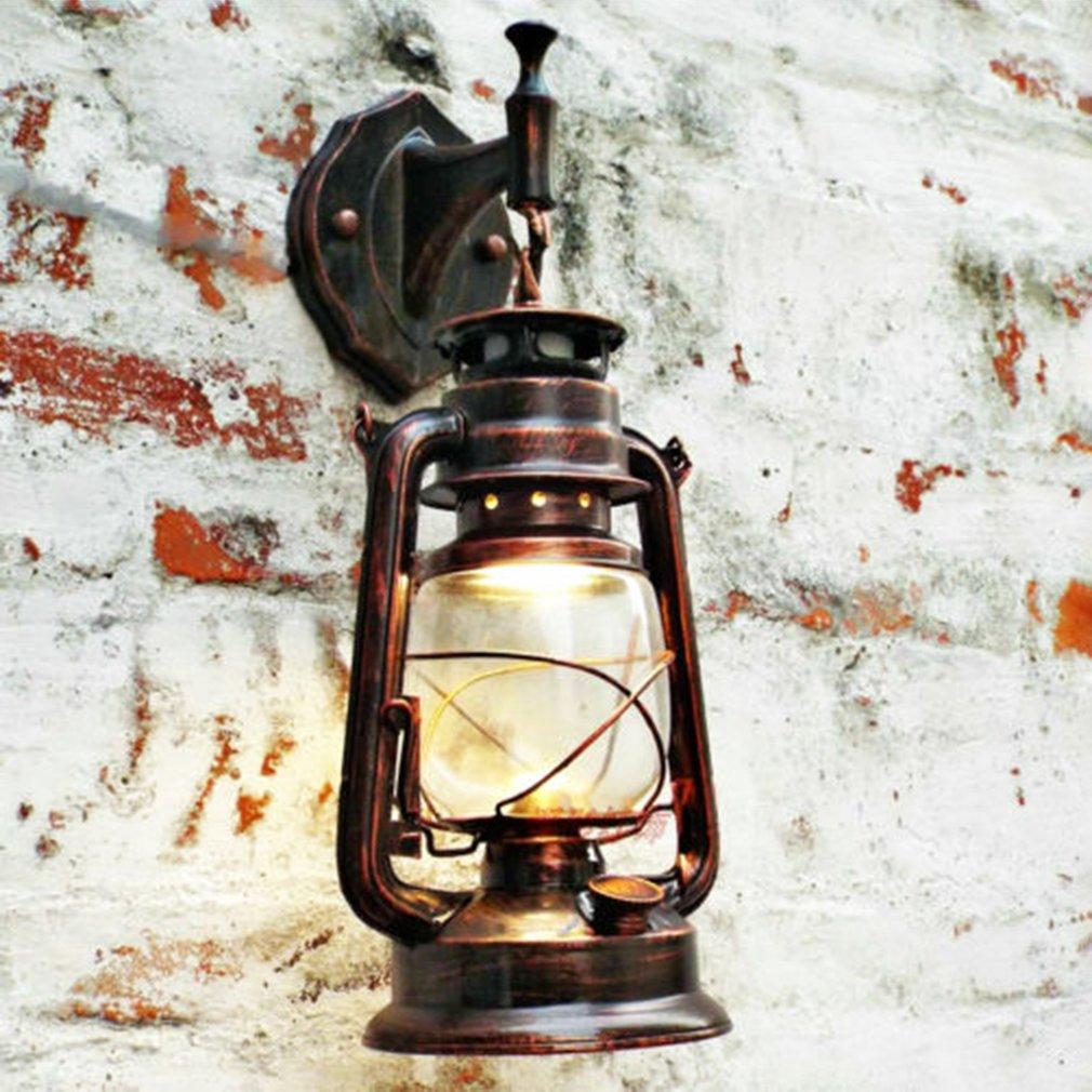 Vintage Lantern Wall Lamp