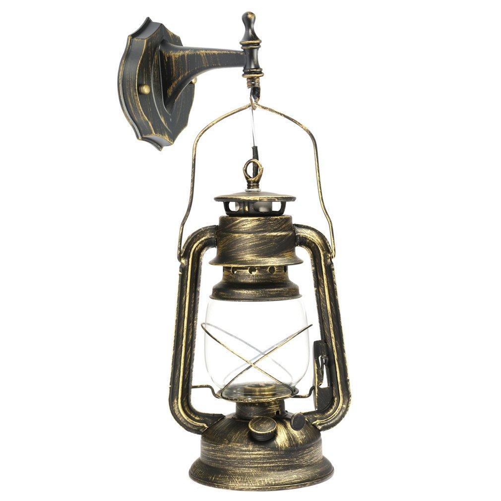 Vintage Lantern Wall Lamp
