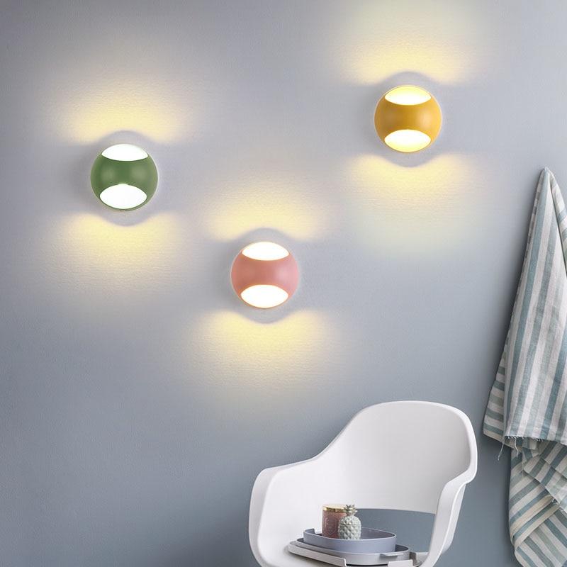 Acacia - Modern Nordic Light-Reflection Round Lamp