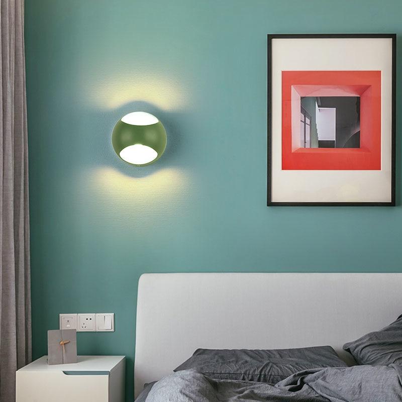 Acacia - Modern Nordic Light-Reflection Round Lamp