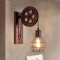 Loft - Industrial Vintage Pulley Wall Lamp
