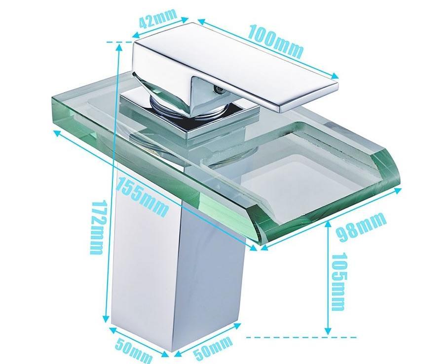 LED Temperature Color-Changing Faucet