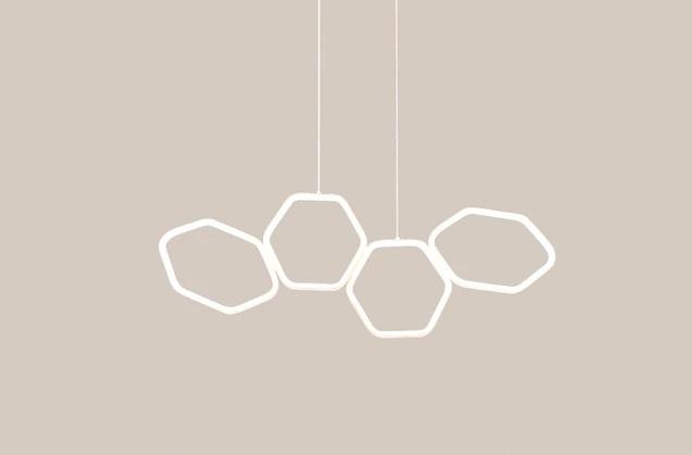 Jocasta - Art-Deco LED Geometric Chandelier