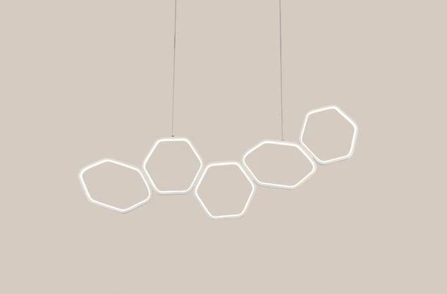 Jocasta - Art-Deco LED Geometric Chandelier