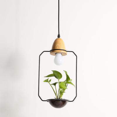 Zox - Modern Nordic Iron Planter Pendant Lamp