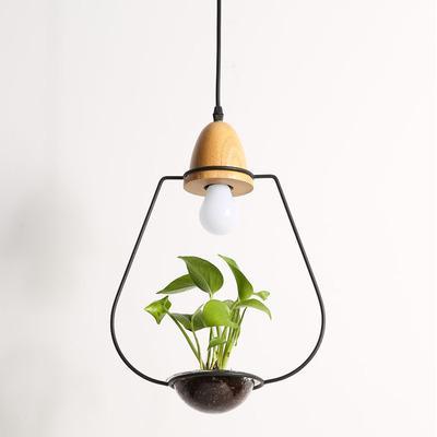Zox - Modern Nordic Iron Planter Pendant Lamp