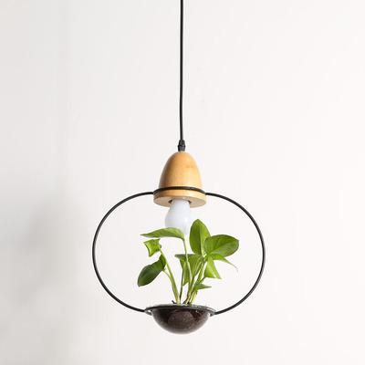 Zox - Modern Nordic Iron Planter Pendant Lamp