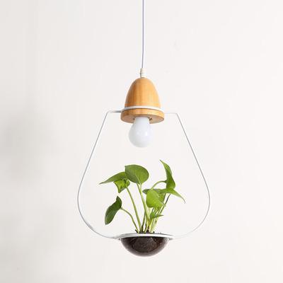 Zox - Modern Nordic Iron Planter Pendant Lamp