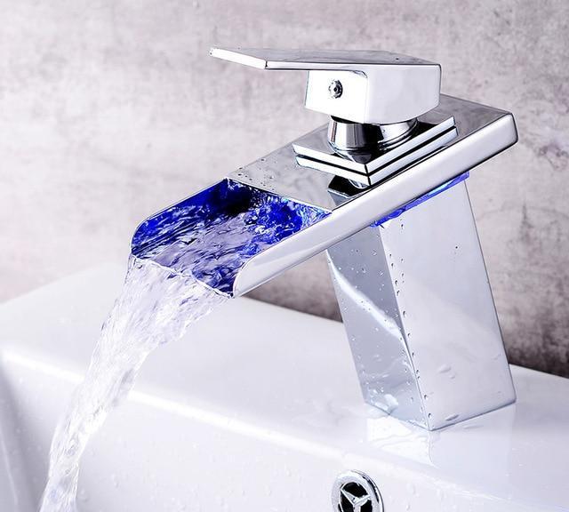 LED Temperature Color-Changing Faucet
