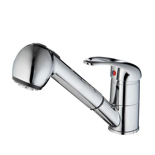 Ellis - Deck-Mounted Pull-Out Copper Kitchen Faucet