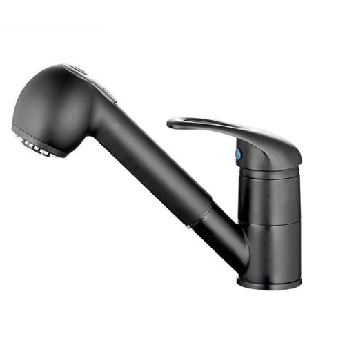 Ellis - Deck-Mounted Pull-Out Copper Kitchen Faucet