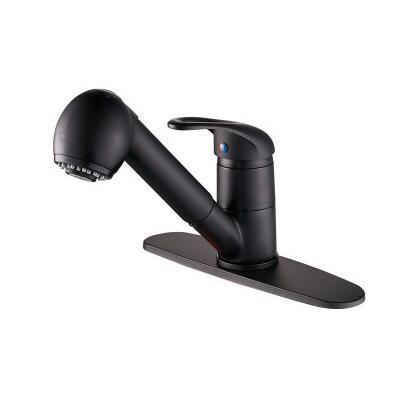 Ellis - Deck-Mounted Pull-Out Copper Kitchen Faucet