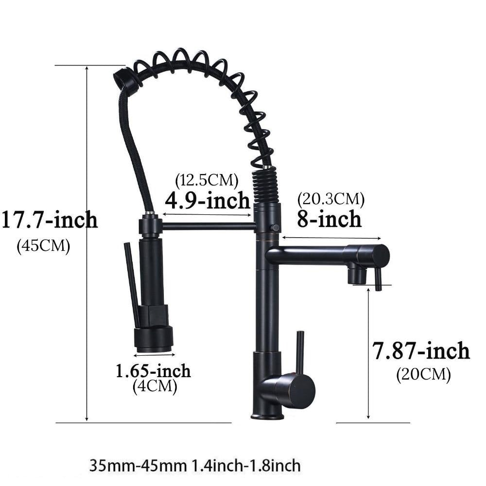 Carylon - LED Kitchen Spring-Mounted Faucet