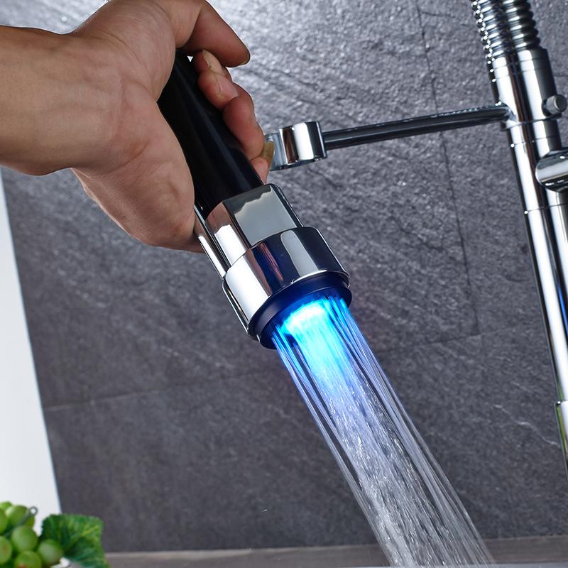 Carylon - LED Kitchen Spring-Mounted Faucet