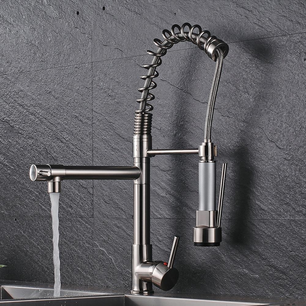 Carylon - LED Kitchen Spring-Mounted Faucet